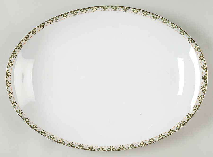 AUS65 15" Oval Serving Platter by Austria-1