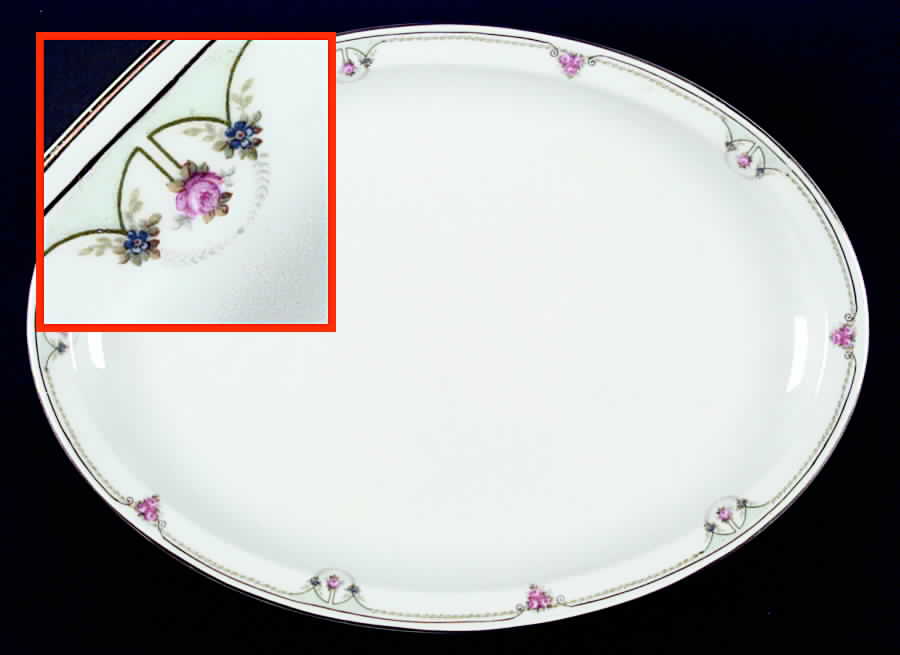 Claremont 15" Oval Serving Platter by Altrohlau-1