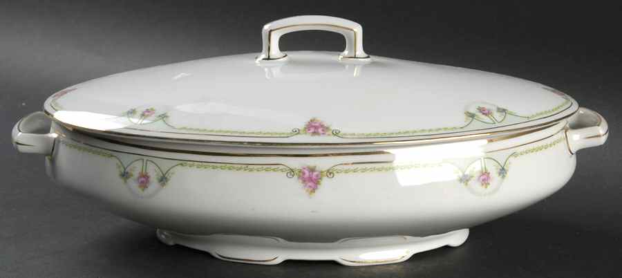 Claremont Oval Covered Vegetable by Altrohlau-1