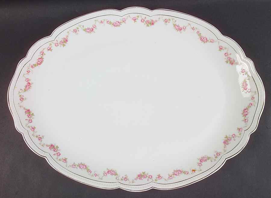 The Fulda 18" Oval Serving Platter by Austria-1