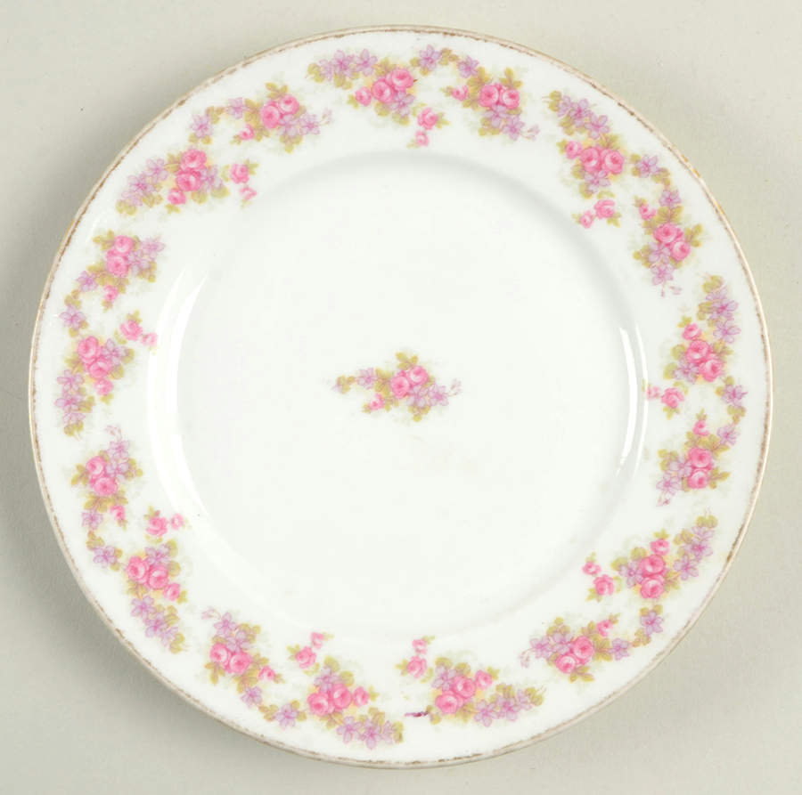 La France Rose Bread & Butter Plate by Altrohlau-1