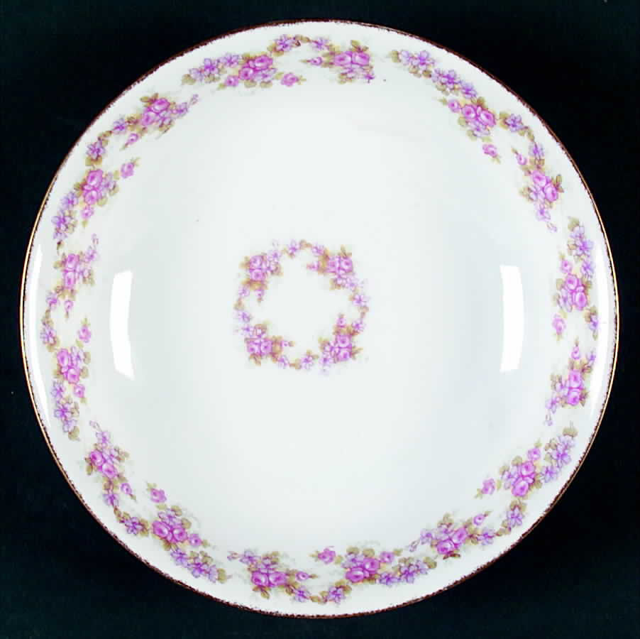 La France Rose Coupe Soup Bowl by Altrohlau-1