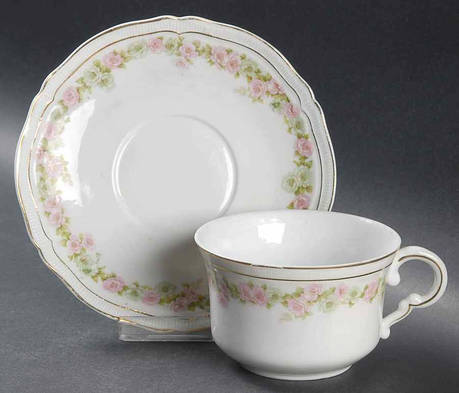 The Munich Flat Cup & Saucer Set by Austria-1