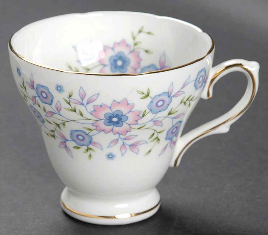 Blue Blossoms Footed Cup by Avon-1