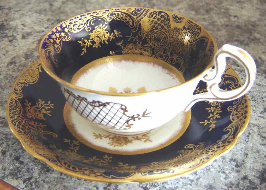 13016 Footed Cup & Saucer Set by John  Aynsley & Sons-1