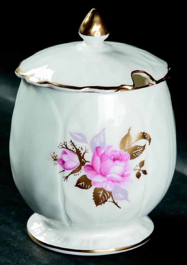 2413 Jam/Jelly & Lid by John  Aynsley & Sons-1