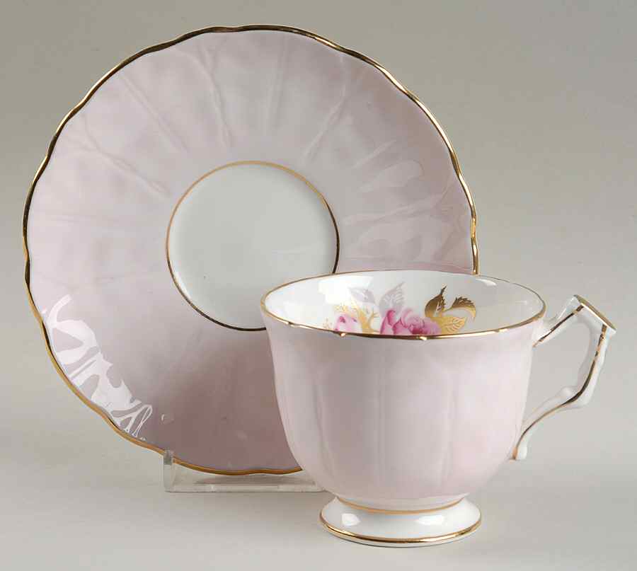 2715 Footed Cup & Saucer Set by John  Aynsley & Sons-1