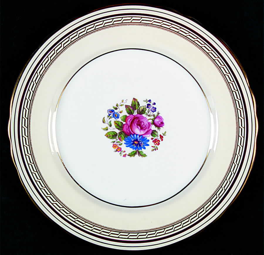 7486 Mauve Dinner Plate by John  Aynsley & Sons-1