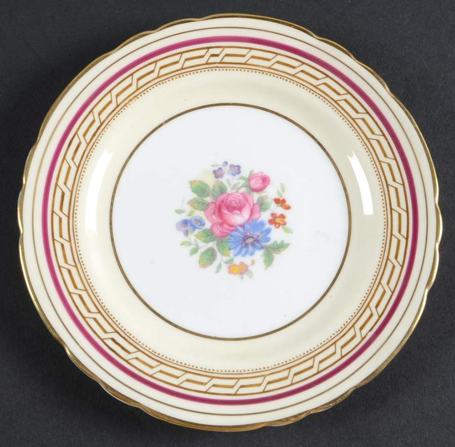 7486 Mauve Bread & Butter Plate by John  Aynsley & Sons-1