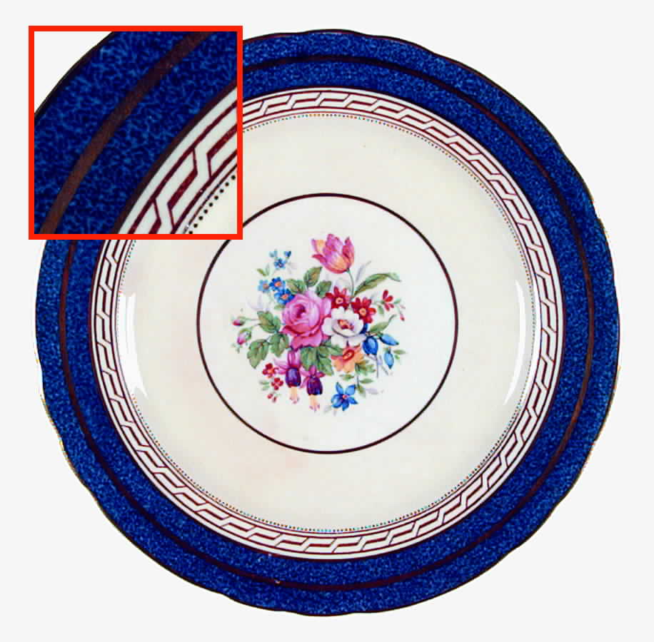 7831 Navy Blue Salad Plate by John  Aynsley & Sons-1