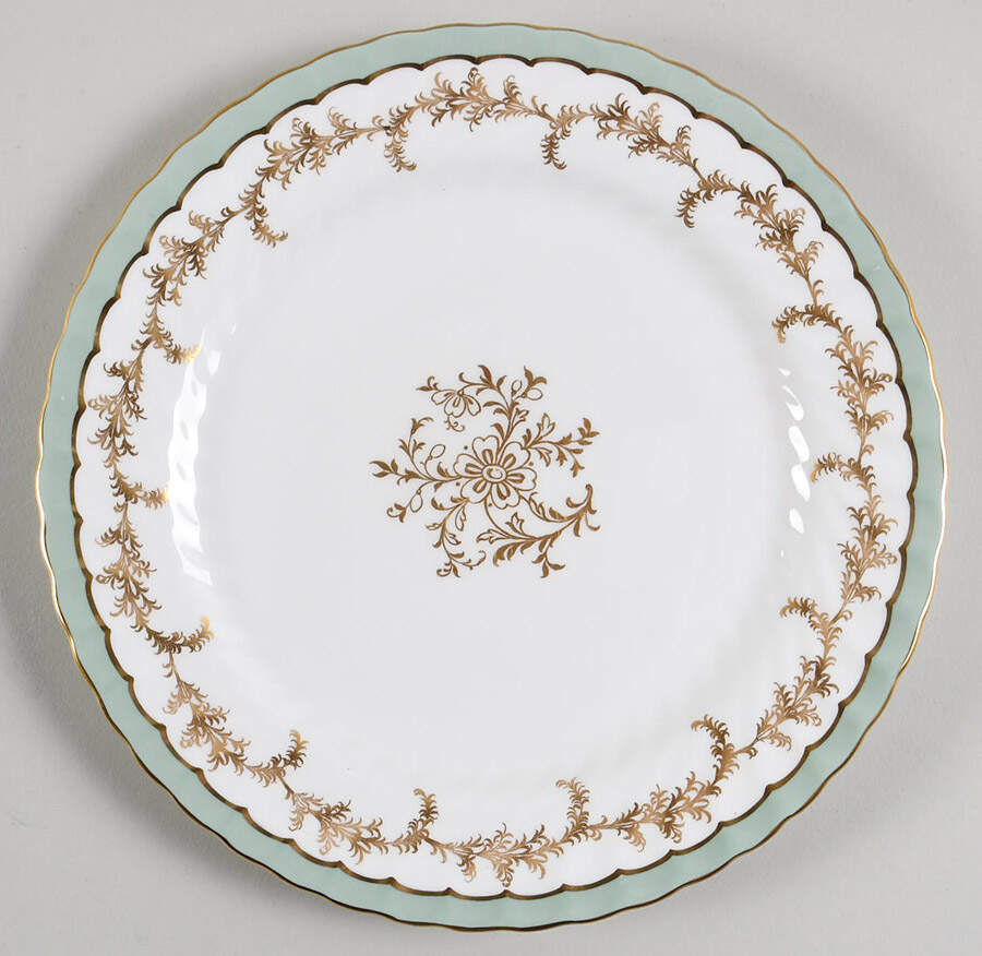 8155 Green Salad Plate by John  Aynsley & Sons-1