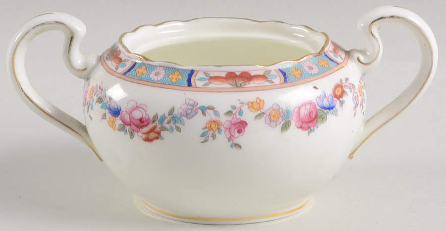 A793 Sugar Bowl No Lid by John  Aynsley & Sons-1