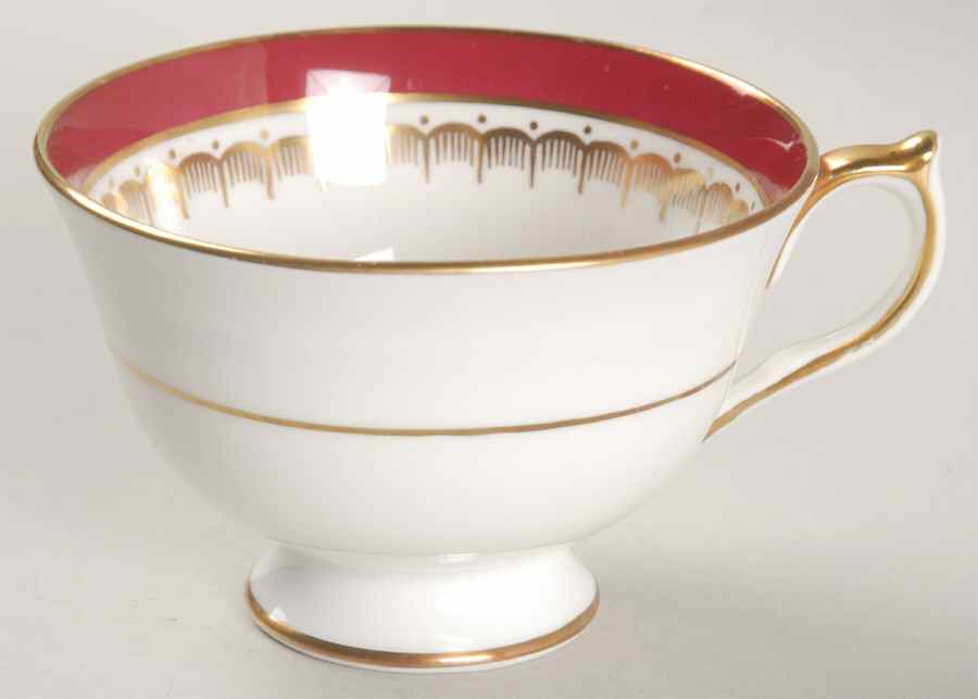 Ambassador Maroone Footed Cup by John  Aynsley & Sons-1