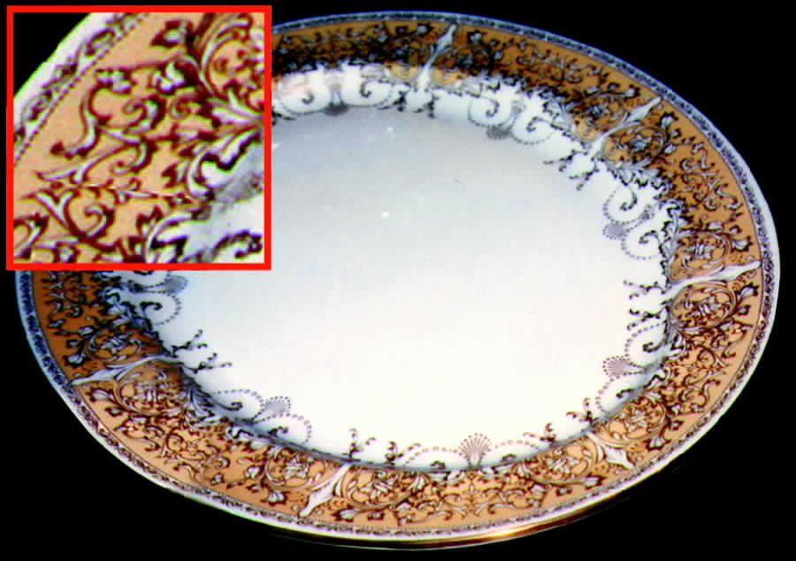 Amber Royal Dinner Plate by John  Aynsley & Sons-1