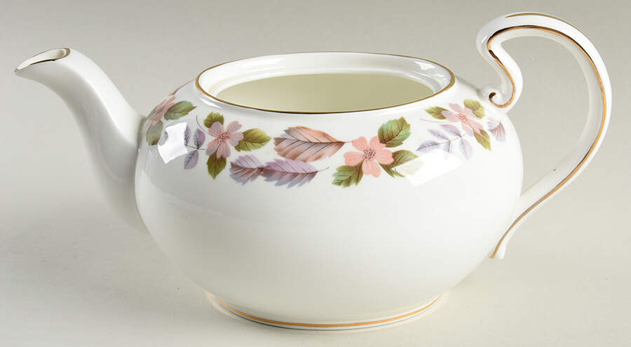 April Rose Teapot No Lid by John  Aynsley & Sons-1