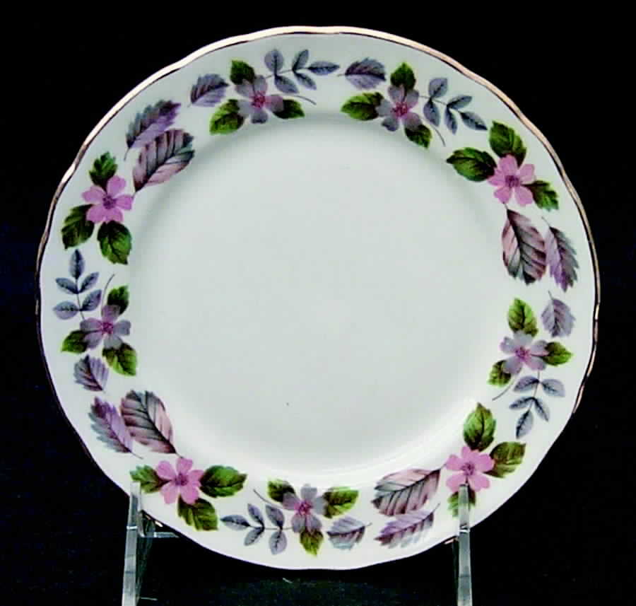 April Rose Bread & Butter Plate by John  Aynsley & Sons-1