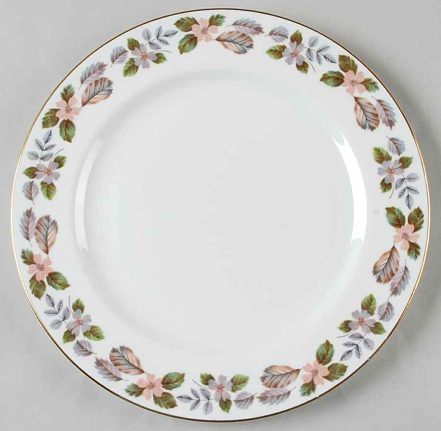 April Rose Luncheon Plate by John  Aynsley & Sons-1