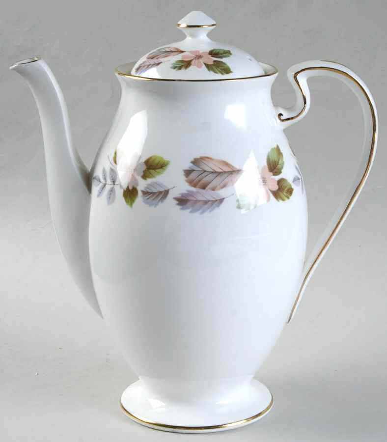 April Rose Coffee Pot & Lid by John  Aynsley & Sons-1