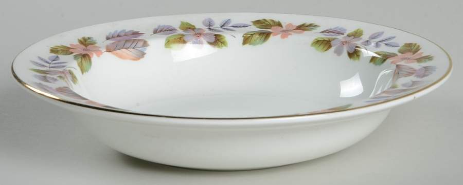 April Rose Rim Cereal Bowl by John  Aynsley & Sons-1