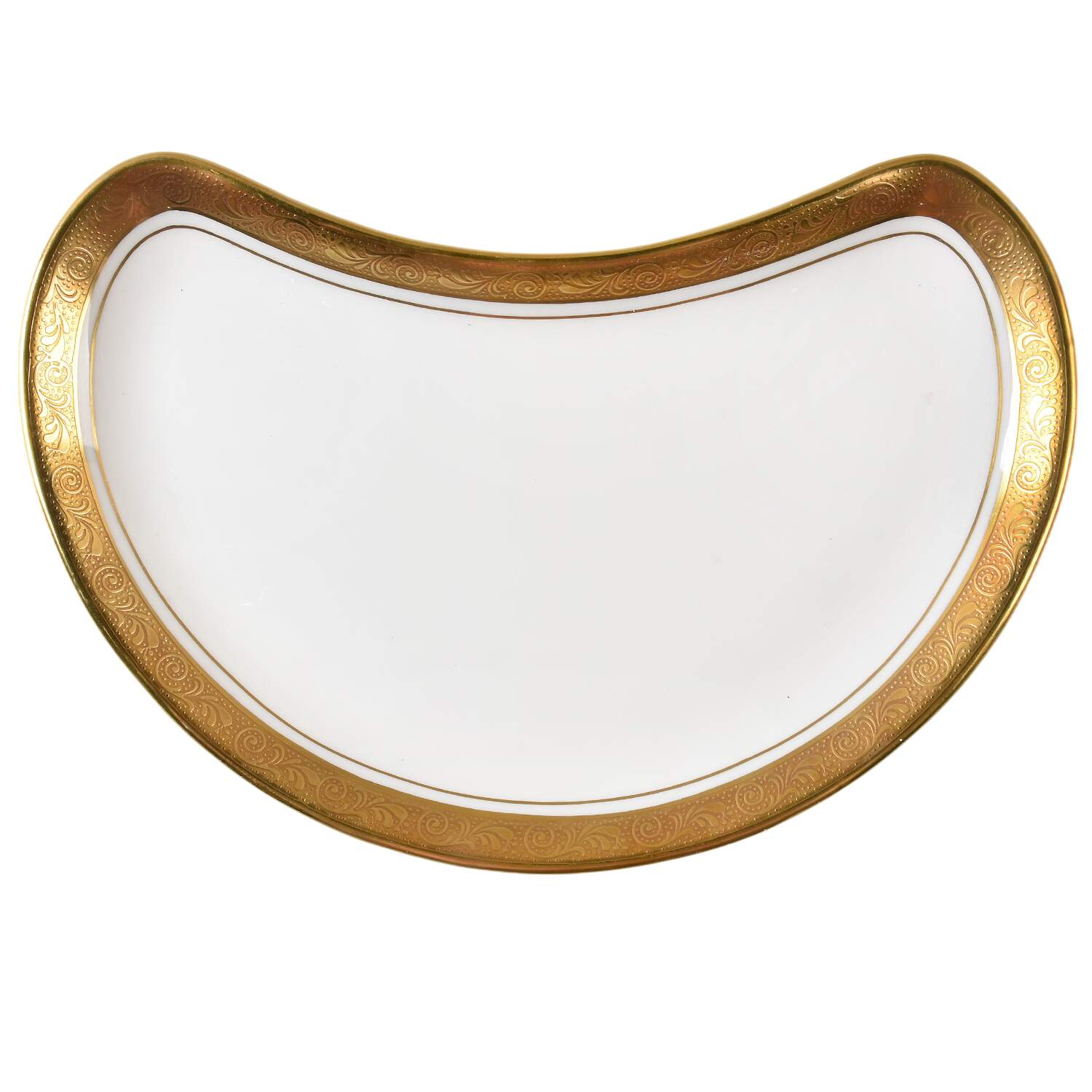 Argosy Crescent Salad Plate by John  Aynsley & Sons-1