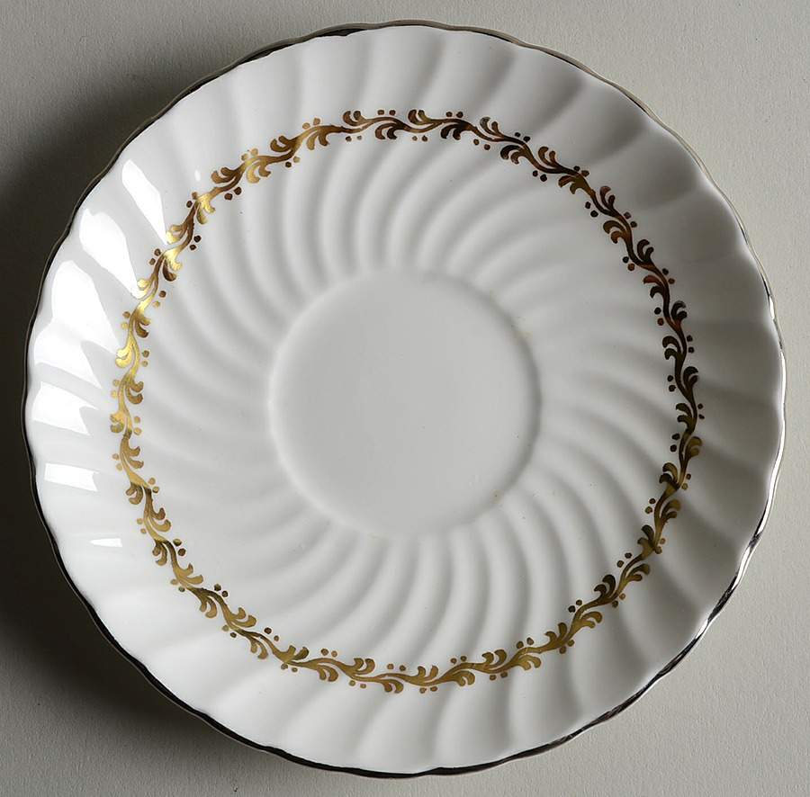 Aurora Saucer by John  Aynsley & Sons-1