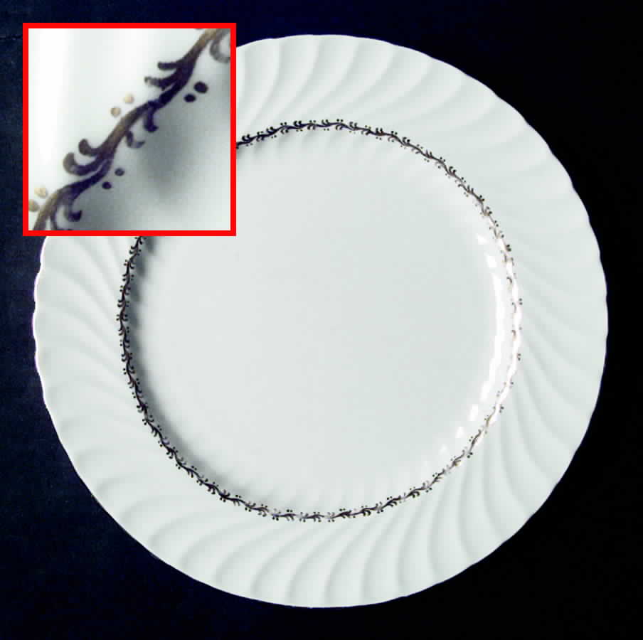Aurora Dinner Plate by John  Aynsley & Sons-1