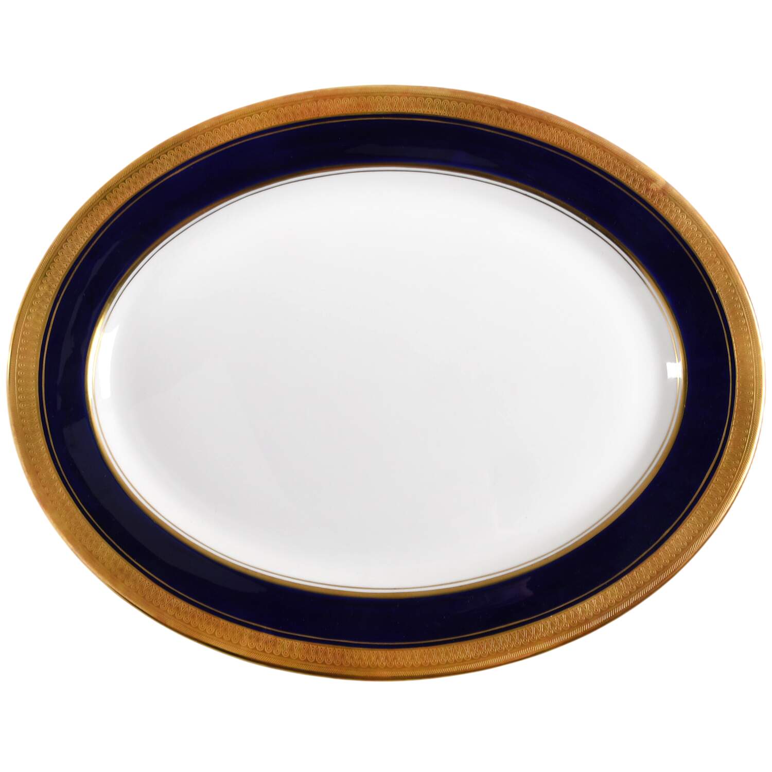 Buckingham (Smooth) 15" Oval Serving Platter by John  Aynsley & Sons-1