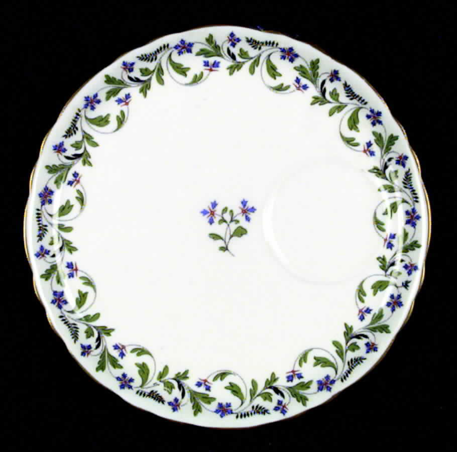 AYN3 (Scalloped) Snack Plate by John  Aynsley & Sons-1