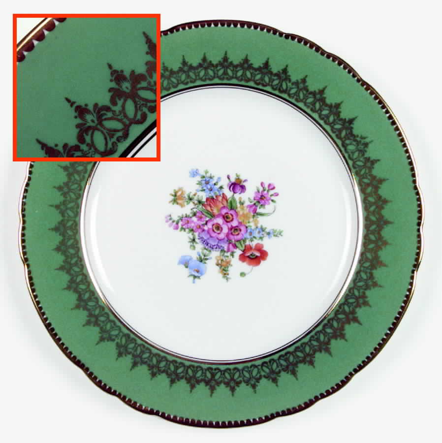 AYN7 Dinner Plate by John  Aynsley & Sons-1