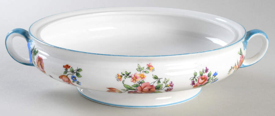 B1196-1196 Round Vegetable No Lid by John  Aynsley & Sons-1