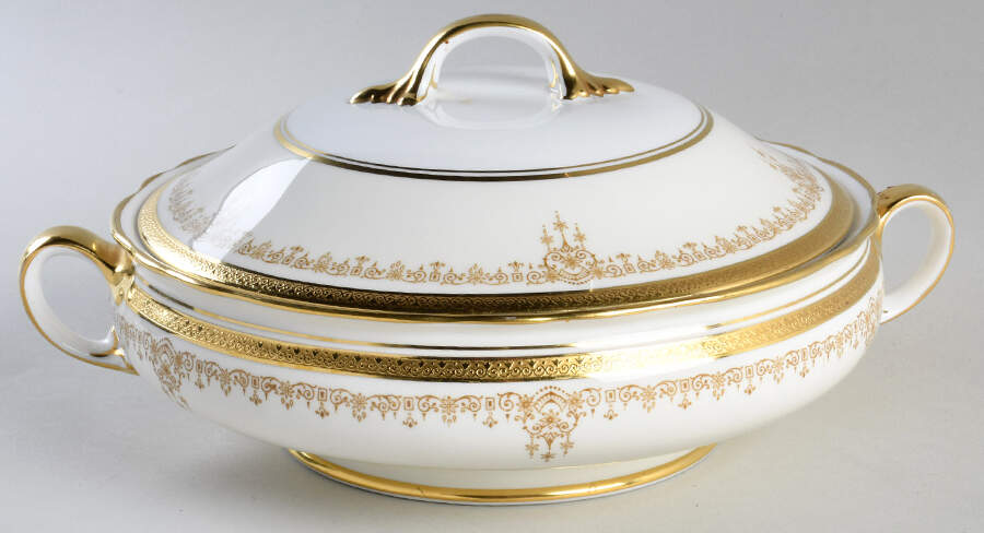 B3233 Round Covered Vegetable by John  Aynsley & Sons-1