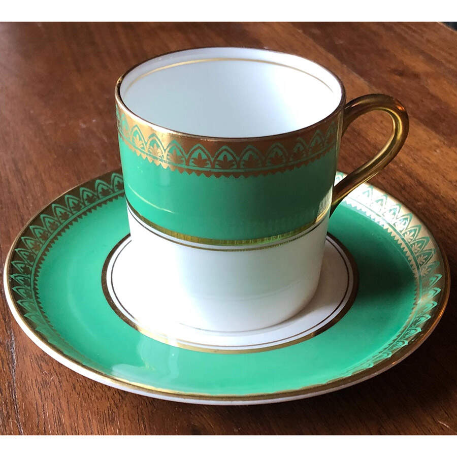 B3496 Demitasse Cup & Saucer Set by John  Aynsley & Sons-1