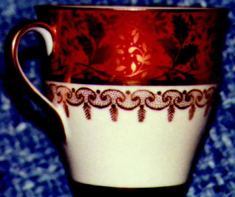 B732 Flat Cup by John  Aynsley & Sons-1