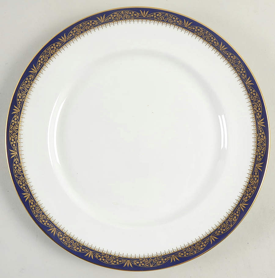 Balmoral Blue Dinner Plate by John  Aynsley & Sons-1