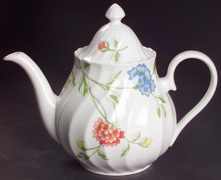 Bali Teapot & Lid by John  Aynsley & Sons-1