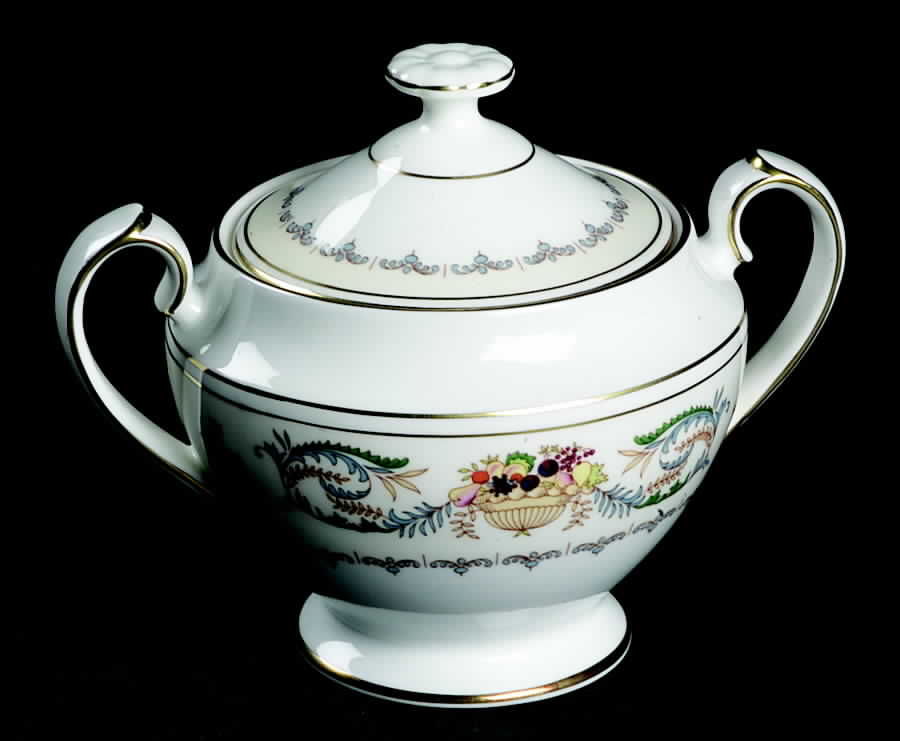 Banquet Sugar Bowl & Lid by John  Aynsley & Sons-1