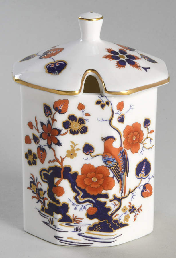 Bird of Paradise Jam/Jelly & Lid by John  Aynsley & Sons-1