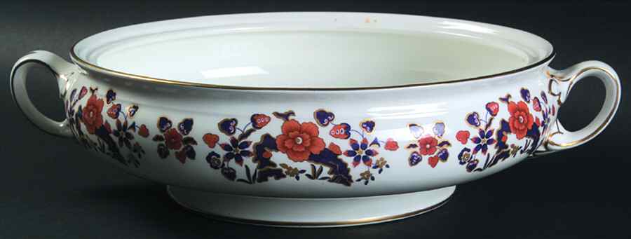 Bird of Paradise Round Vegetable No Lid by John  Aynsley & Sons-1