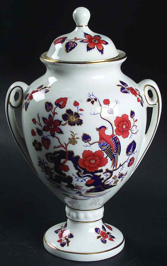 Bird of Paradise Medium Covered Vase by John  Aynsley & Sons-1