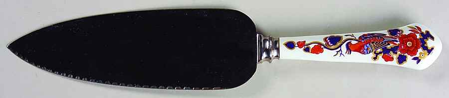 Bird of Paradise Pie & Cake Server with Stainless Blade by John  Aynsley & Sons-1