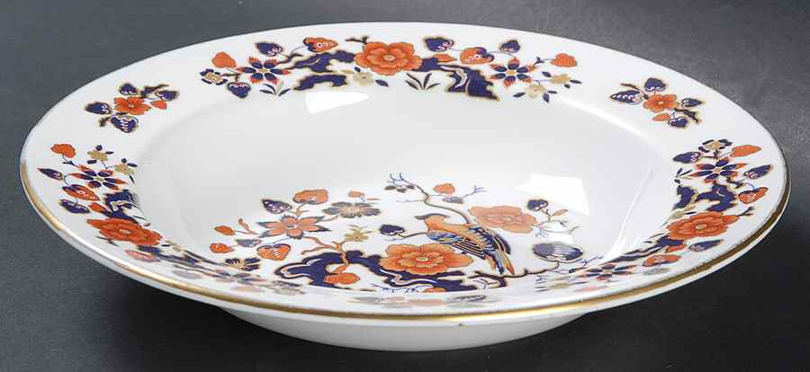 Bird of Paradise Rim Soup Bowl by John  Aynsley & Sons-1