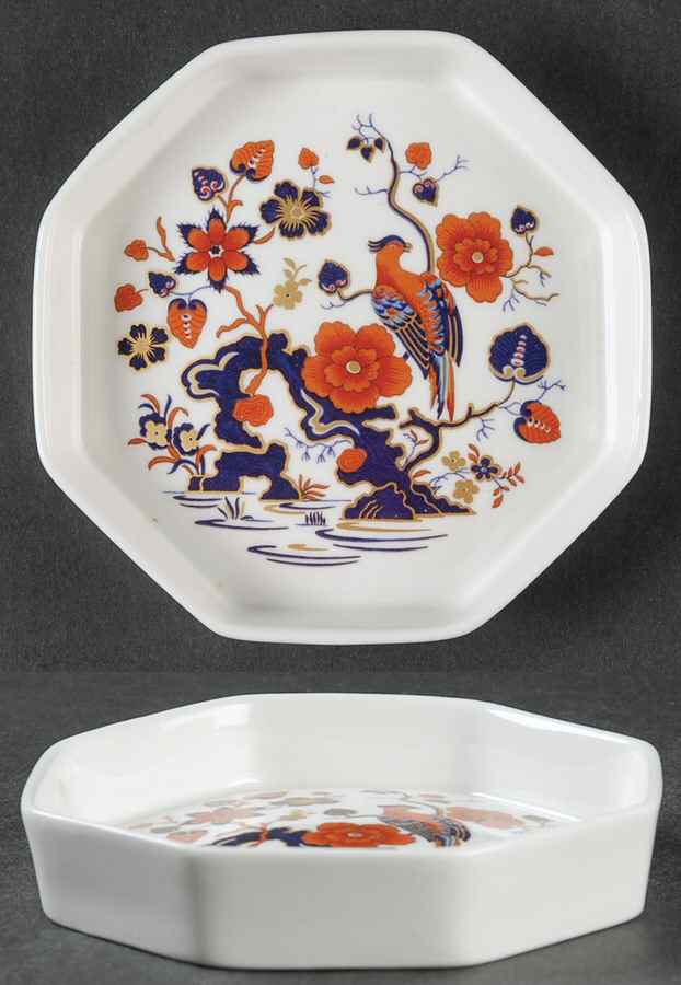 Bird of Paradise Small Butter Dish by John  Aynsley & Sons-1
