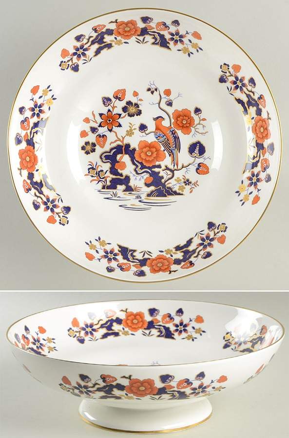 Bird of Paradise Large Fruit Bowl by John  Aynsley & Sons-1