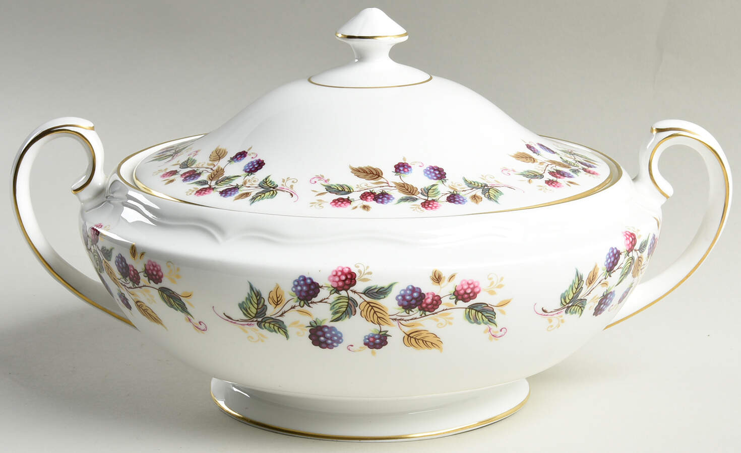 Bramble Time Round Covered Vegetable by John  Aynsley & Sons-1