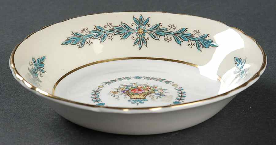 Cambridge (Scalloped) Fruit/Dessert (Sauce) Bowl by John  Aynsley & Sons-1