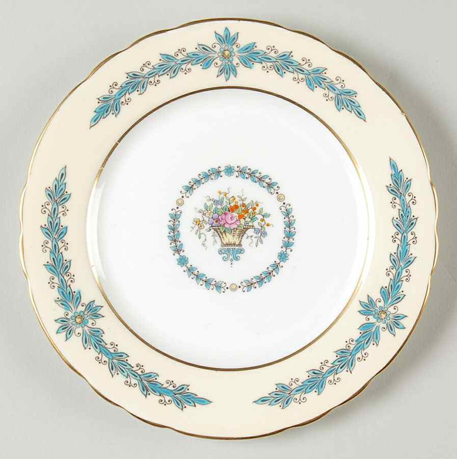 Cambridge (Scalloped) Bread & Butter Plate by John  Aynsley & Sons-1
