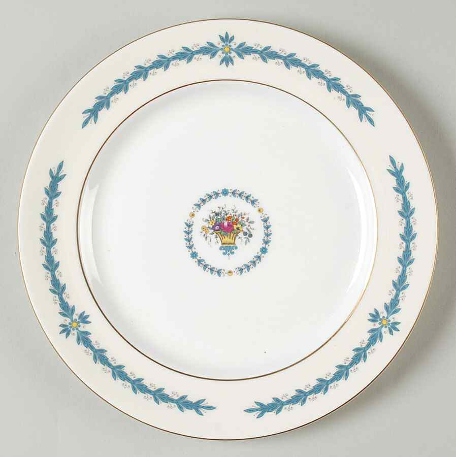 Cambridge (Smooth) Luncheon Plate by John  Aynsley & Sons-1