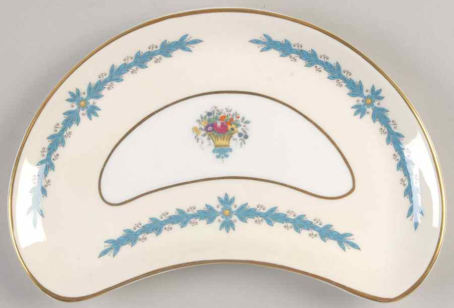 Cambridge (Smooth) Crescent Salad Plate by John  Aynsley & Sons-1