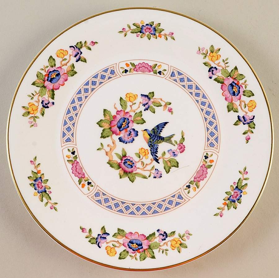 Capistrano Salad Plate by John  Aynsley & Sons-1
