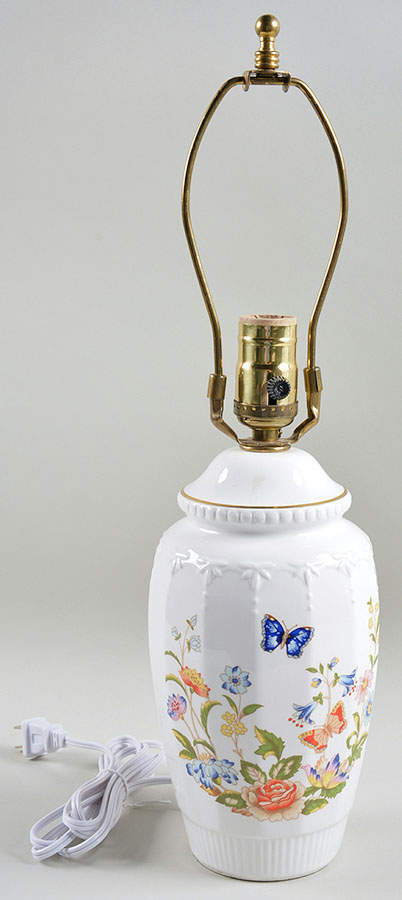 Cottage Garden 17" Electric Lamp No Shade by John  Aynsley & Sons-1